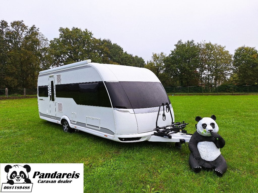 Hobby 560 UL Premium MOVER + LUIFEL + FIETSENDRAGER, Caravans en Kamperen, Fietsenrek, Rondzit, Hobby, Bedrijf