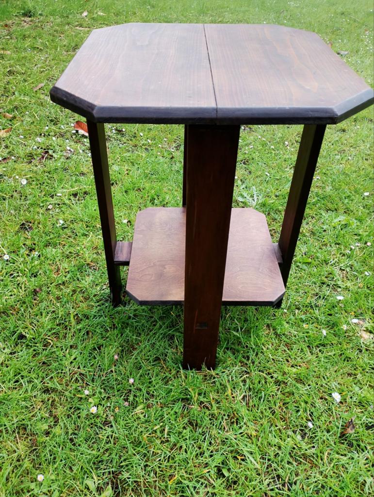 Vintage Art Deco plantentafel bijzettafel, Ophalen