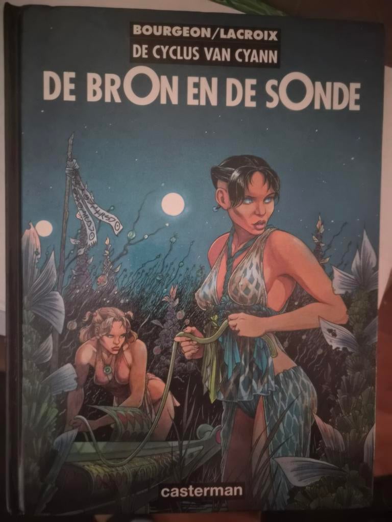 De Bron en de Sonde - De Cyclus van Cyann, Boeken, Eén stripboek, Ophalen of Verzenden, Zo goed als nieuw, Bourgeon/Lacroix