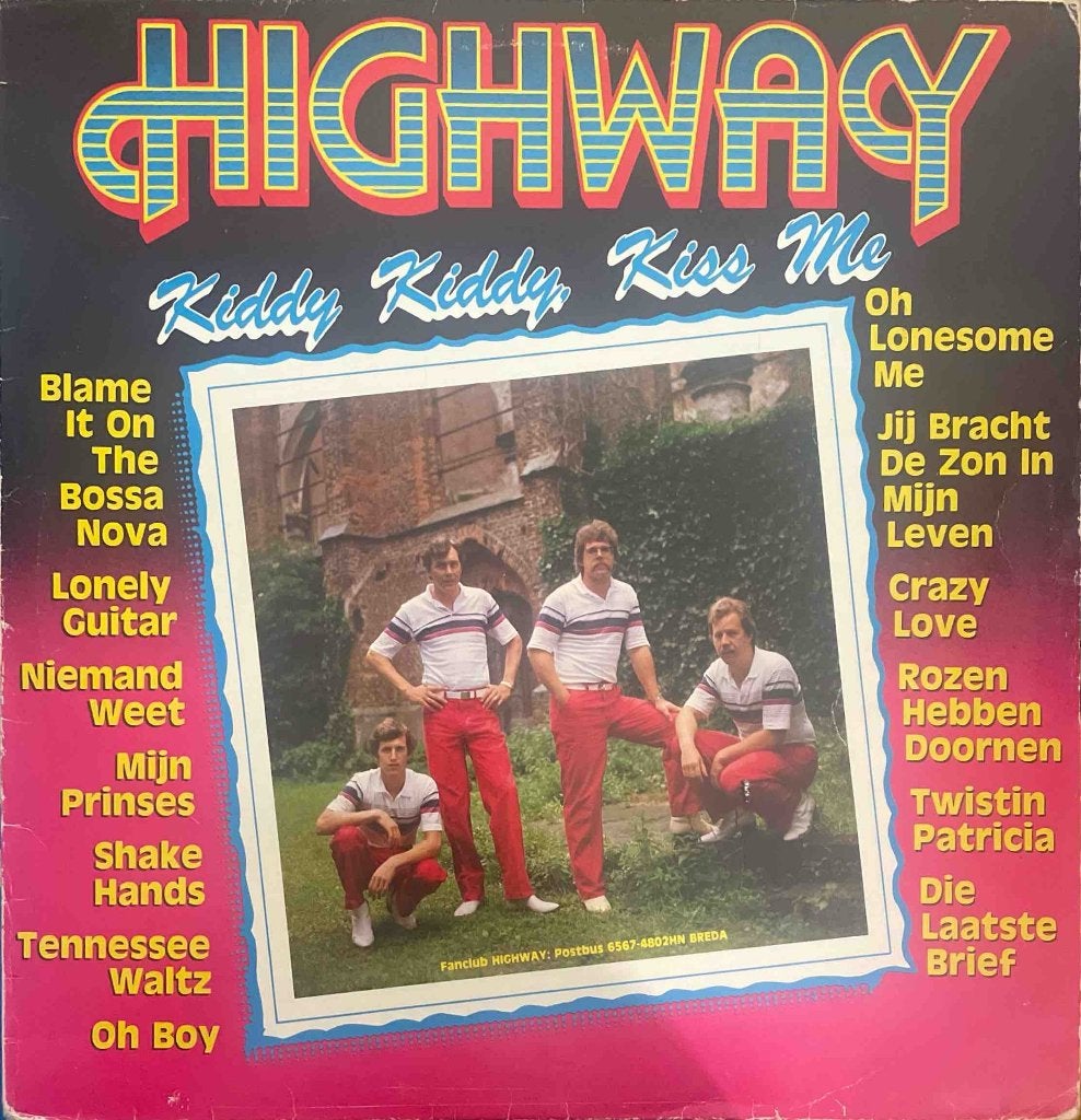 Highway - Kiddy Kiddy, Kiss Me, LP, Gebruikt, Ophalen of Verzenden, Levenslied of Smartlap