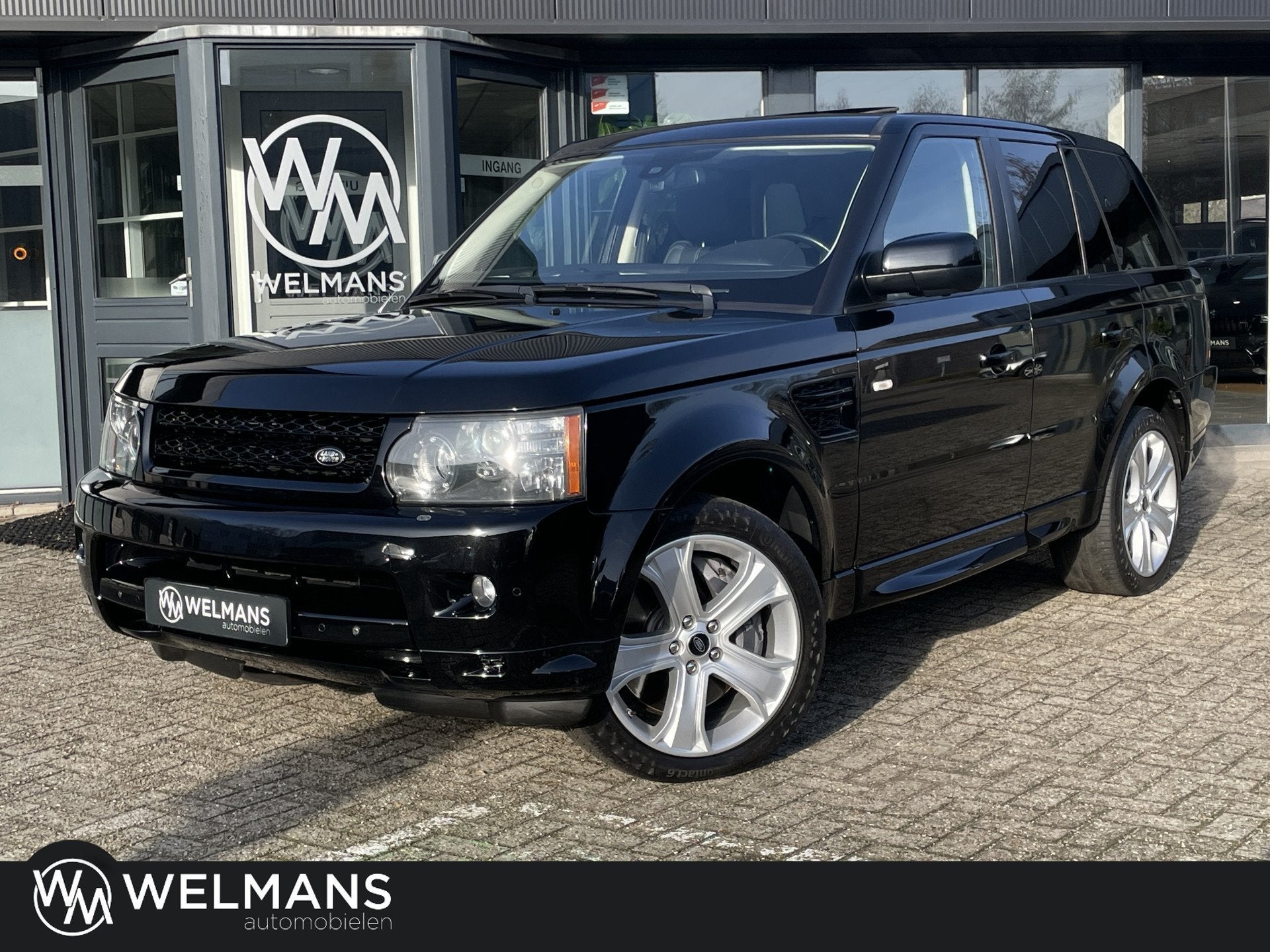 Land Rover Range Rover Sport 5.0 V8 Supercharged Youngtimer, Auto's, Land Rover, Gebruikt, 510 pk, Zwart, Leder