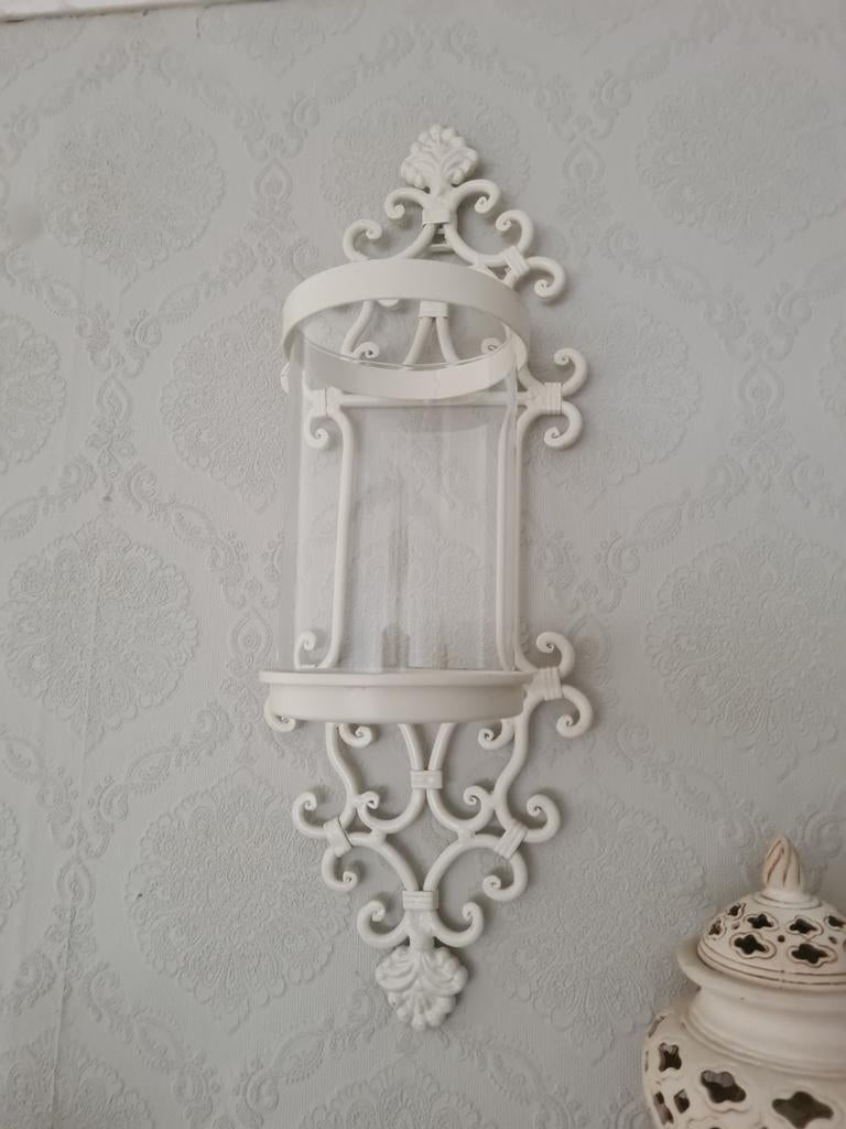Riviera maison lantaarn, Huis en Inrichting, Woonaccessoires | Kandelaars en Kaarsen, Ophalen of Verzenden, Zo goed als nieuw