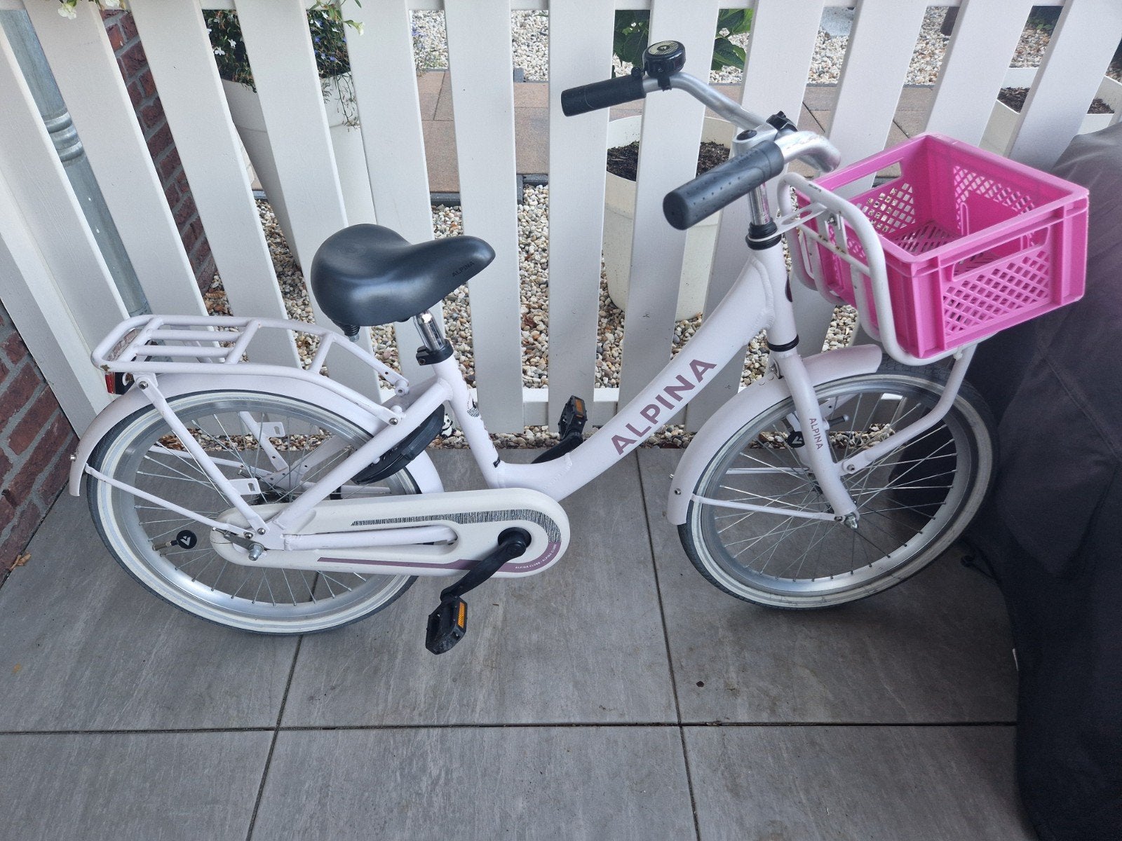 Alpina meisjesfiets 20inch, Fietsen en Brommers, Fietsen | Meisjes, Ophalen, Terugtraprem, Gebruikt, Alpina