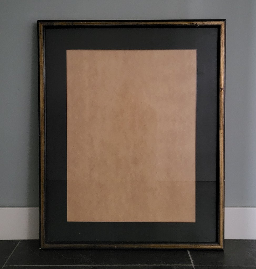 grote antieke houten lijst, Ophalen