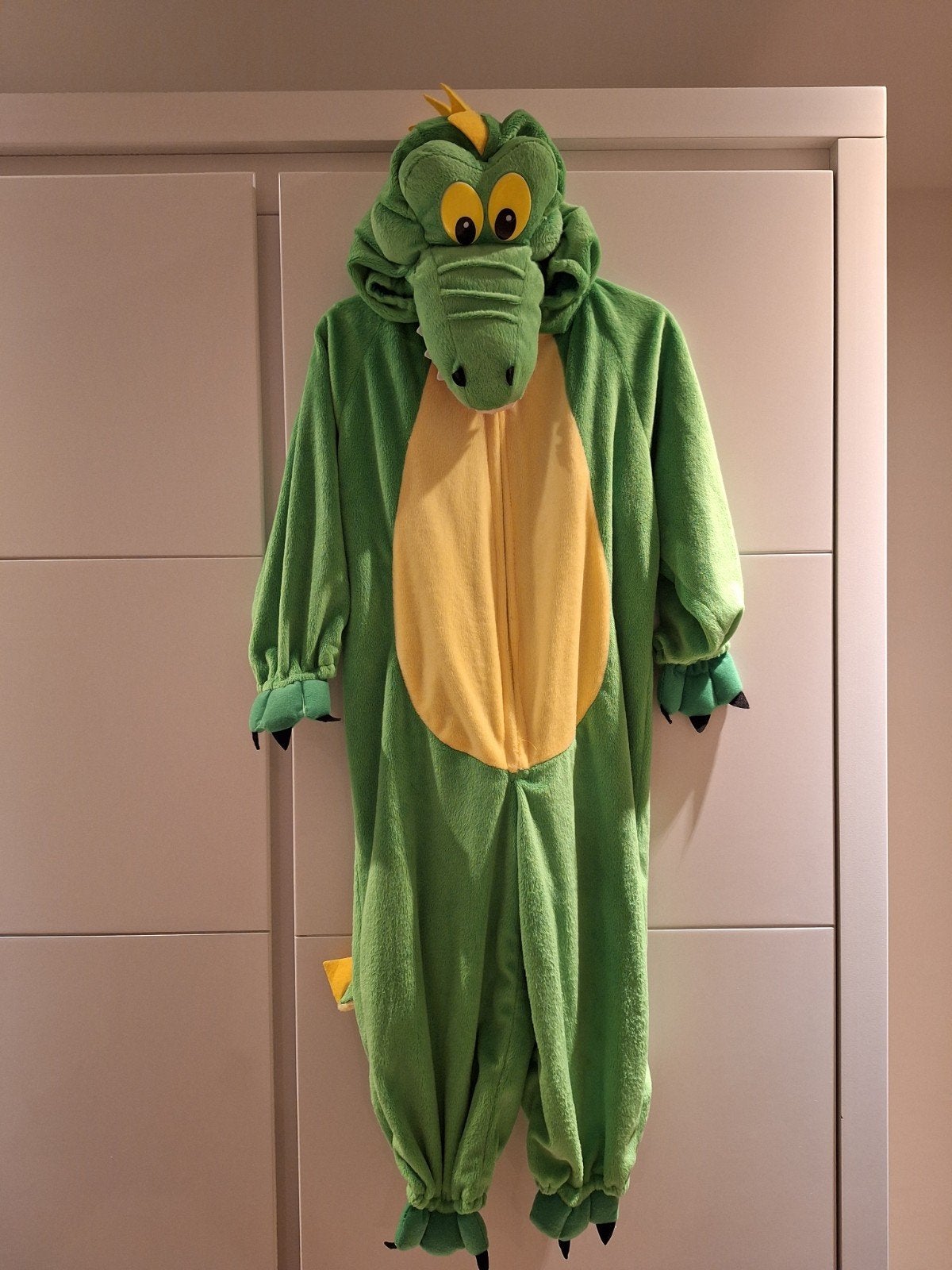 Krokodillenpak maat 98 - Carnaval/Verkleedfeest, Ophalen of Verzenden, Zo goed als nieuw, 104 of kleiner, Jongen of Meisje