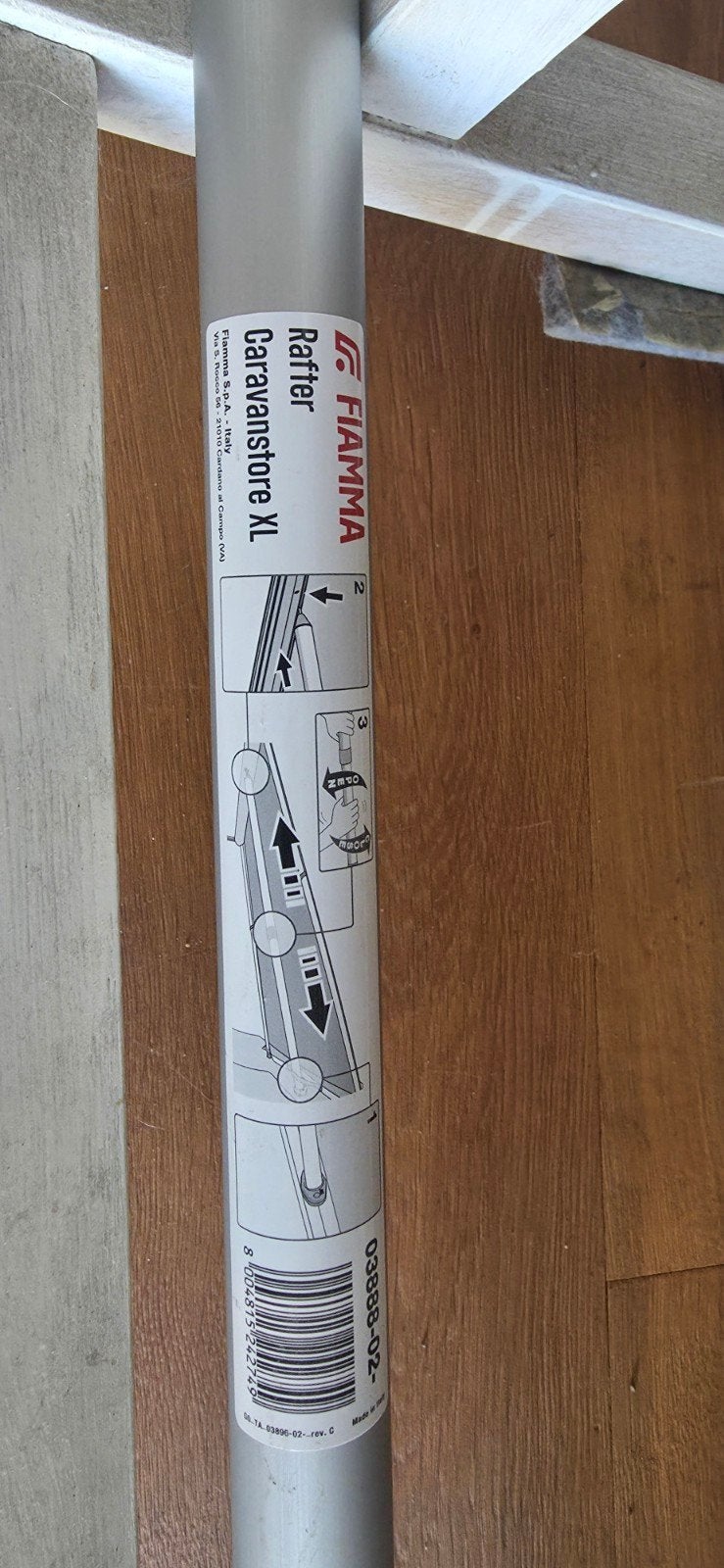 Fiamma Rafter Caravanstore XL Luifel Spanstaaf, Ophalen, Nieuw