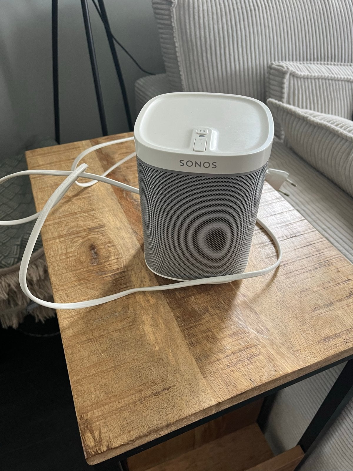 Sonos Play:1 Slimme Speaker - Wit, Slimme speaker, Gebruikt, WiFi, Ophalen of Verzenden