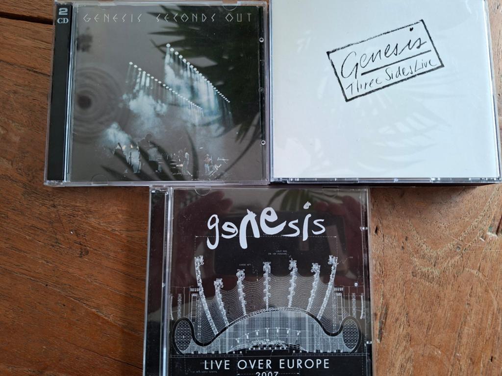 3 X 2cd GENESIS LIVE en/of combineer met andere Genesis item, Cd's en Dvd's, Ophalen of Verzenden, Zo goed als nieuw, Poprock