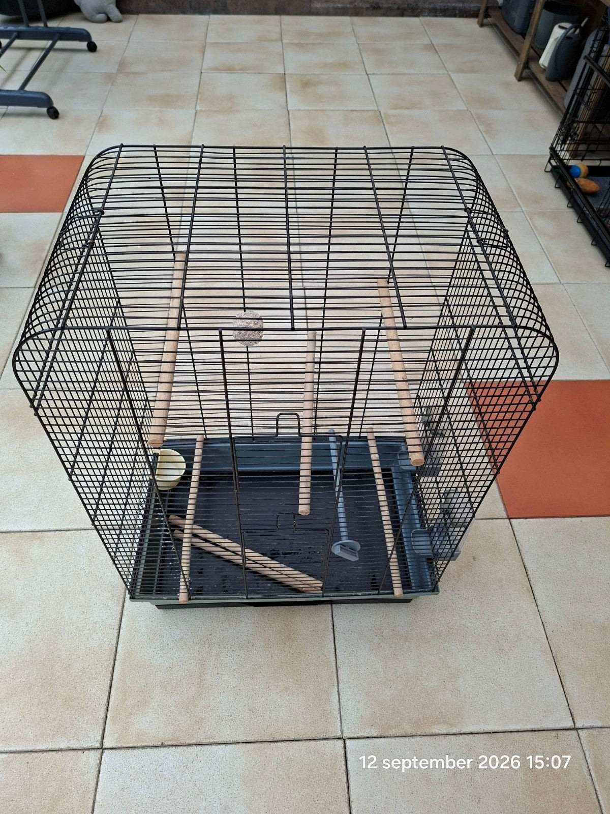 Duvo plus vogelkooi, Ophalen, Gebruikt, Metaal, Vogelkooi