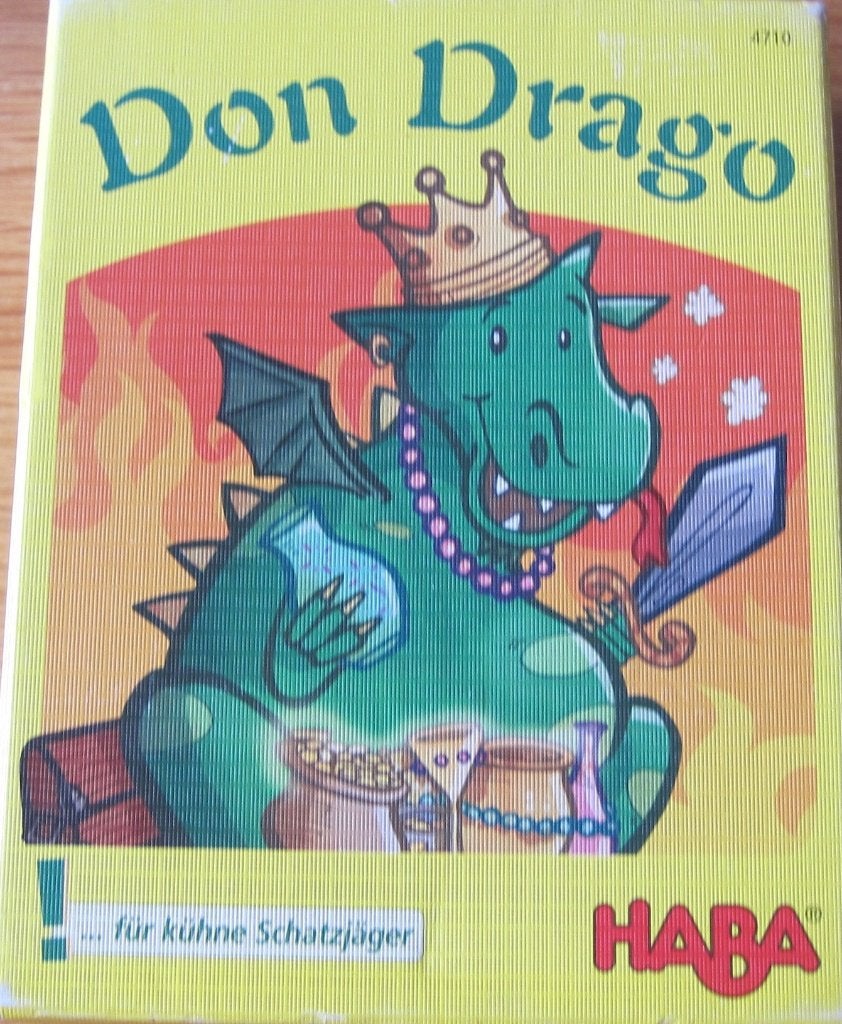 kaartspel Don Drago van HABA - 2009, Een of twee spelers, Ophalen of Verzenden, Zo goed als nieuw, HABA