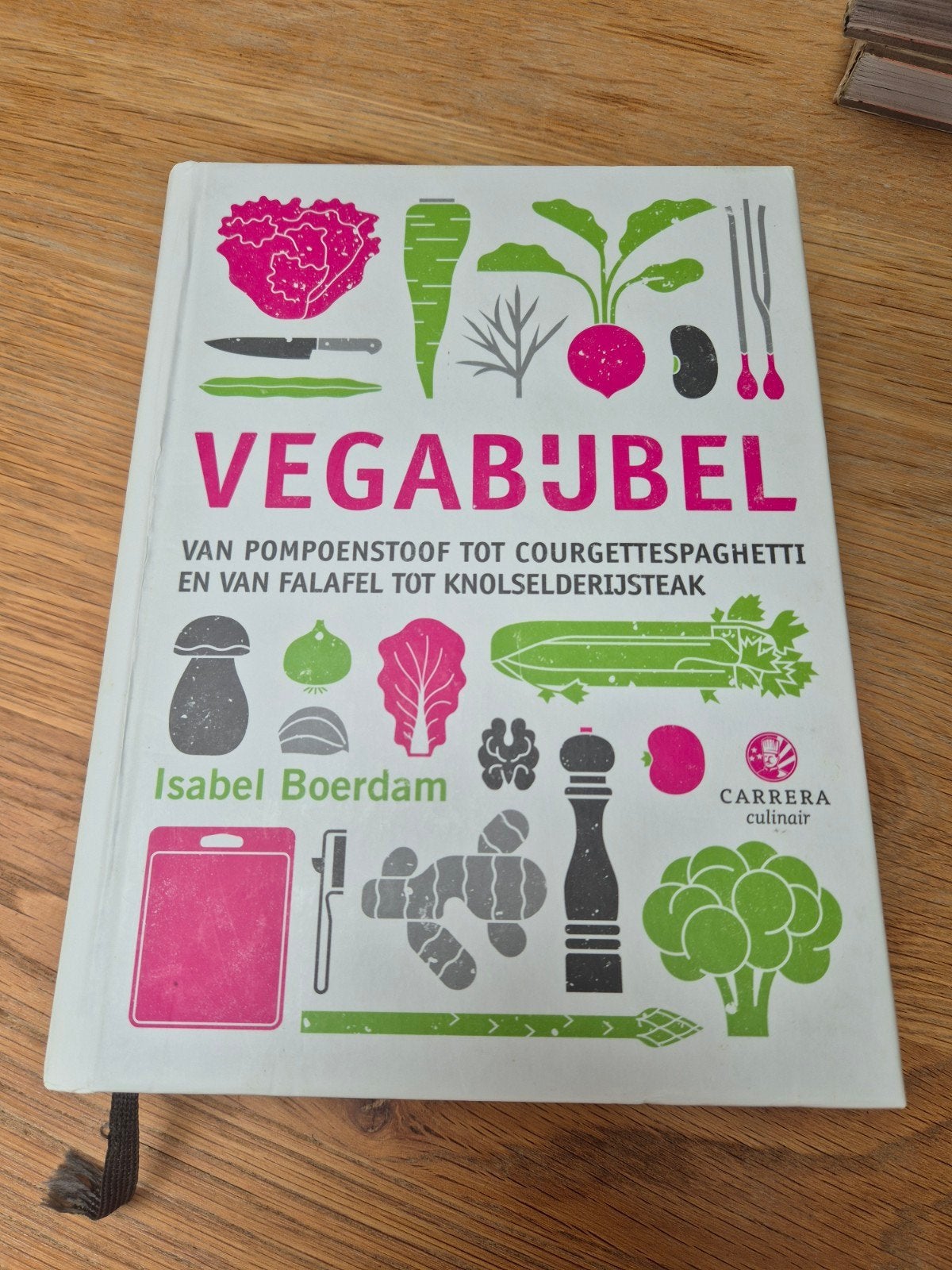 Vegabijbel: Van pompoenstoof tot courgettespaghetti, Boeken, Kookboeken, Isabel Boerdam, Gezond koken, Zo goed als nieuw, Overige gebieden