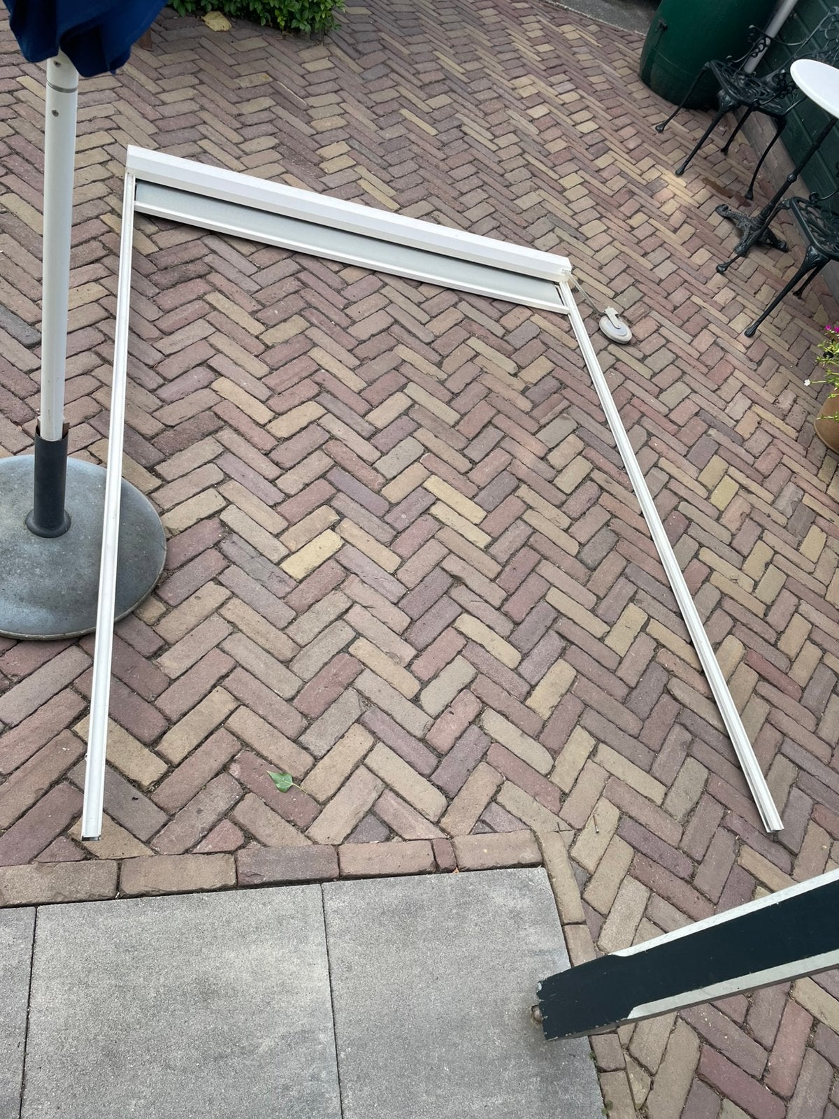 Zonnescherm, windscherm, Ophalen, Gebruikt, Rolluik, Minder dan 250 cm