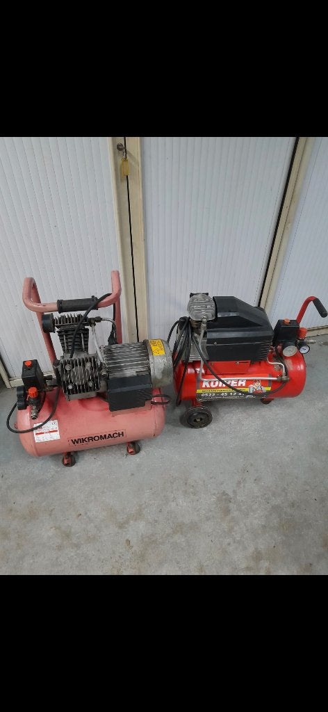 Compressor, Ophalen, Gebruikt, 6 tot 10 bar, Minder dan 200 liter/min