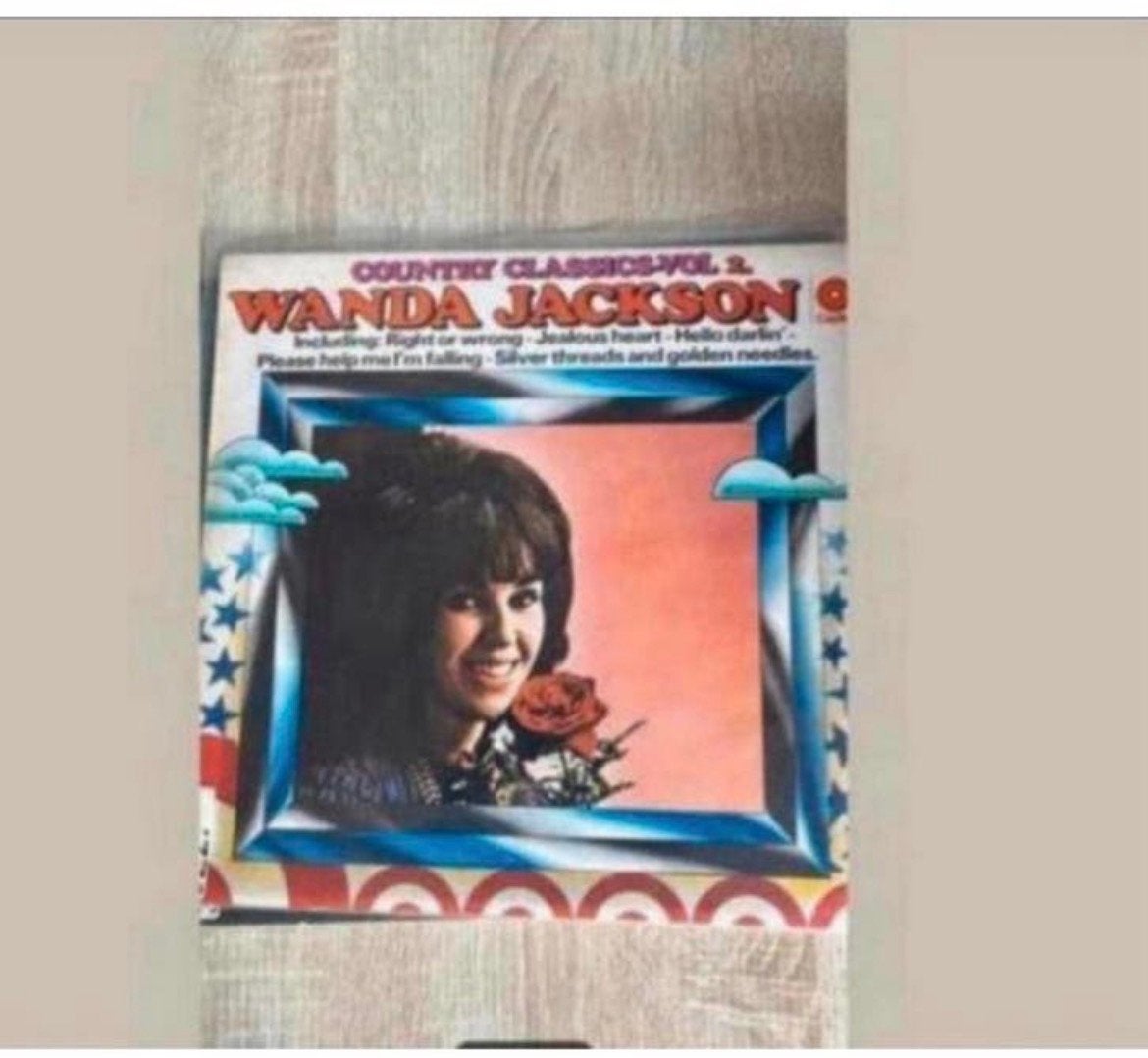 LP Wanda Jackson: Country Classics vol 2, Cd's en Dvd's, Ophalen of Verzenden, Gebruikt, 12 inch