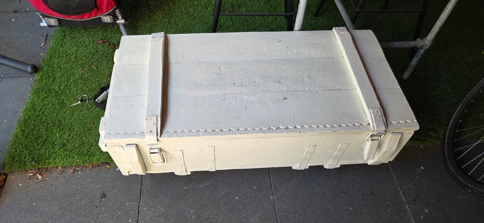 Houten kist 100x50x40 cm - Opbergkist, Ophalen, Gebruikt, 100 tot 150 cm, 75 tot 100 cm