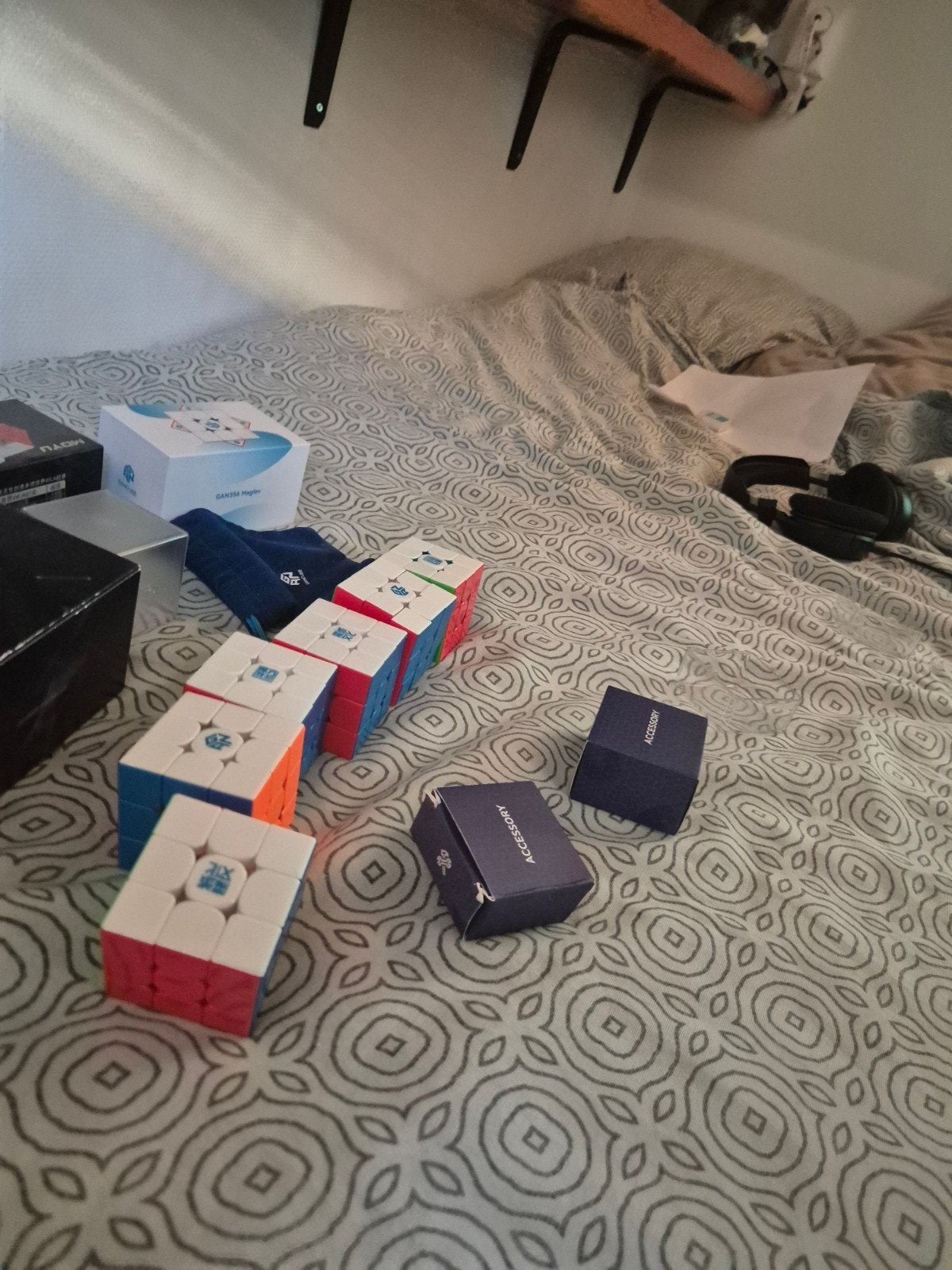 Rubik's kubussen collectie (GAN, MoYu), Ophalen, Gebruikt