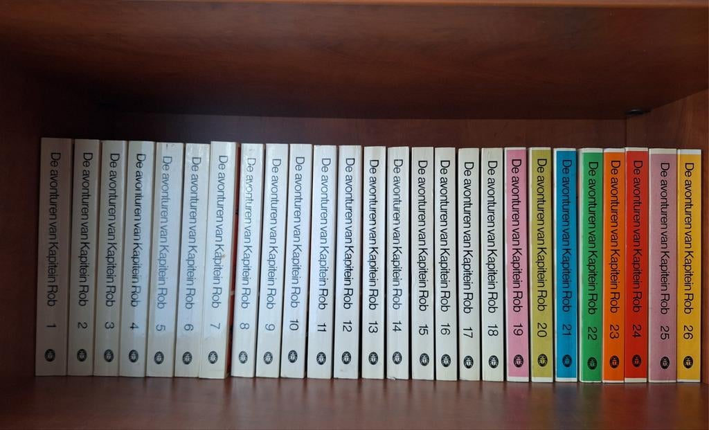 De avonturen van kapitein Rob 26 delen boeken., Ophalen of Verzenden