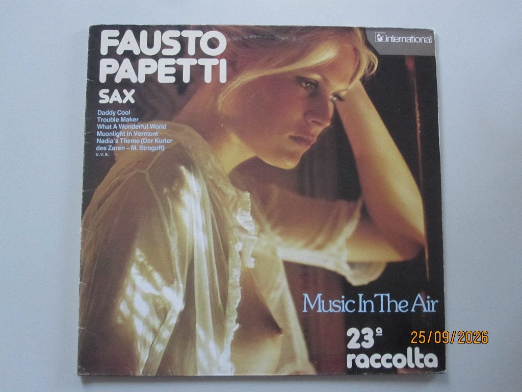 FAUSTO PAPETTI - music in the air - LP, LP, Gebruikt, Ophalen of Verzenden, 12 inch