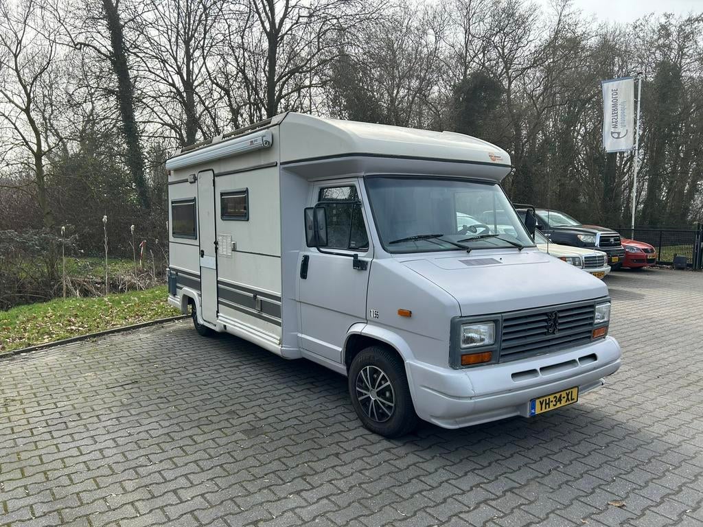 Peugeot J5 camper, Caravans en Kamperen, Reservewiel, Tot en met 2, Particulier, Bürstner