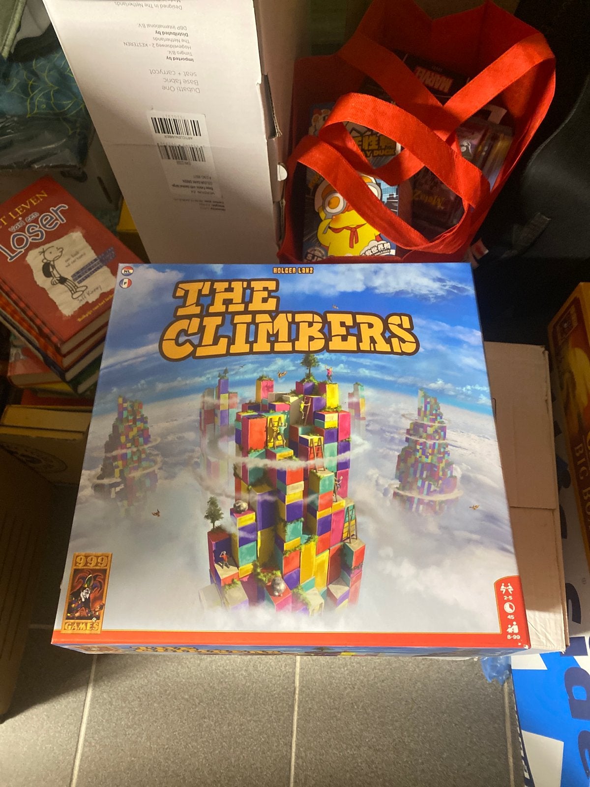 The Climbers bordspel - Strategisch en uitdagend, Drie of vier spelers, Ophalen of Verzenden, Zo goed als nieuw