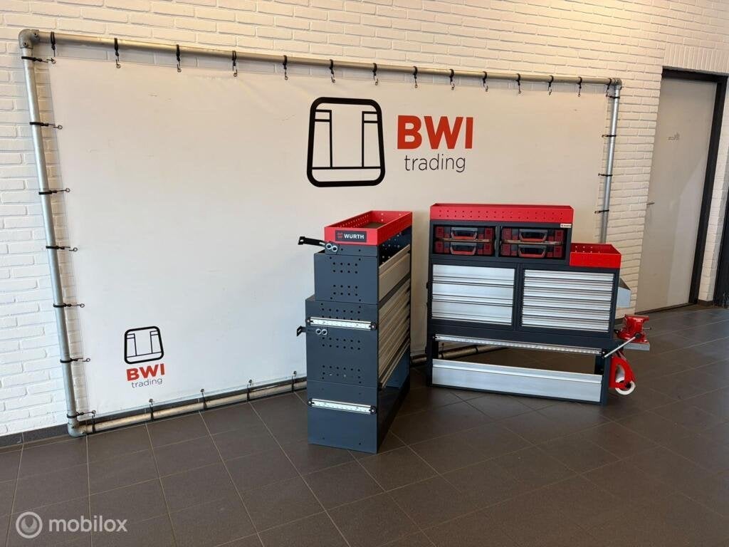 Würth set bedrijfswageninrichting L+R nieuwe inrichting, Ophalen of Verzenden