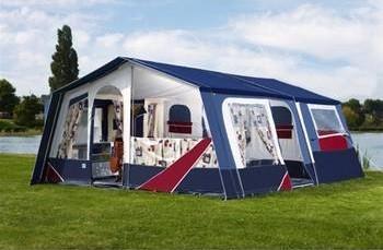 Jamet Louisiana vouwwagen 6 persoons met inventaris, Caravans en Kamperen, Ophalen of Verzenden, Gebruikt