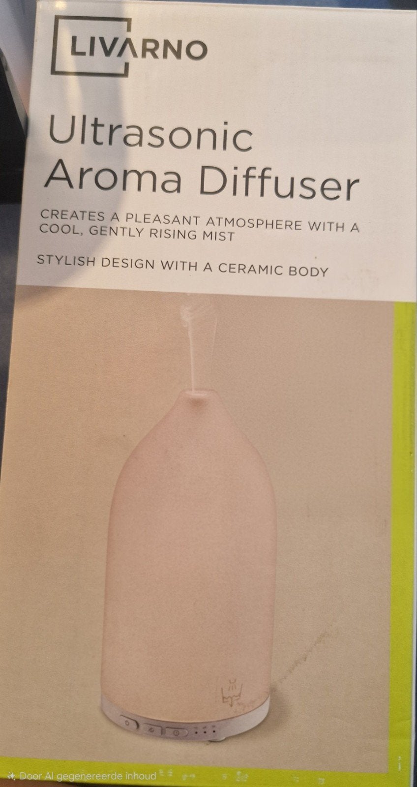 Aroma Diffuser met kleur, Ophalen, Zo goed als nieuw, Luchtreiniger