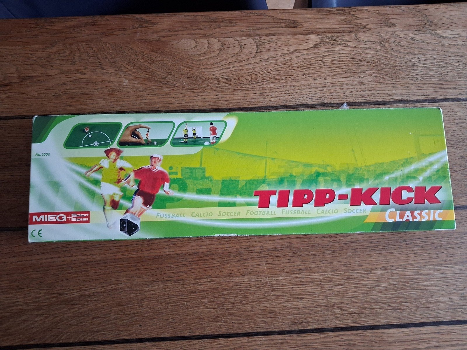 Tipp kick spel voetbal, Maat XL, Ophalen of Verzenden, Zo goed als nieuw, Bal