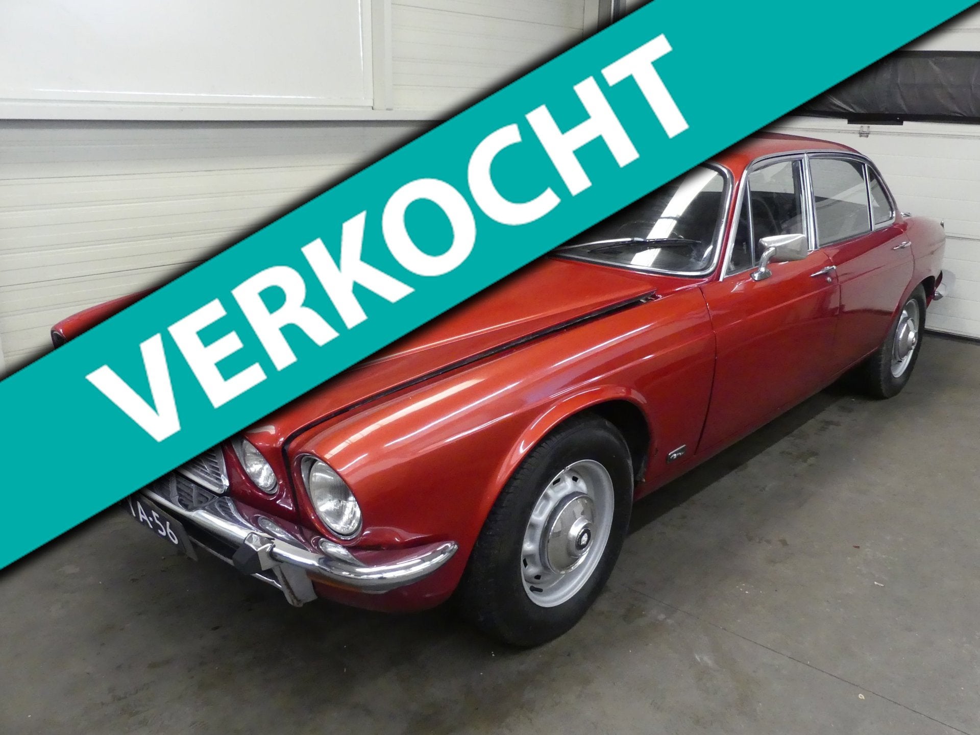 Jaguar XJ 4.2 - Automaat - Leer - OPKNAPPER, Auto's, Automaat, Achterwielaandrijving, Beige, 4200 cc