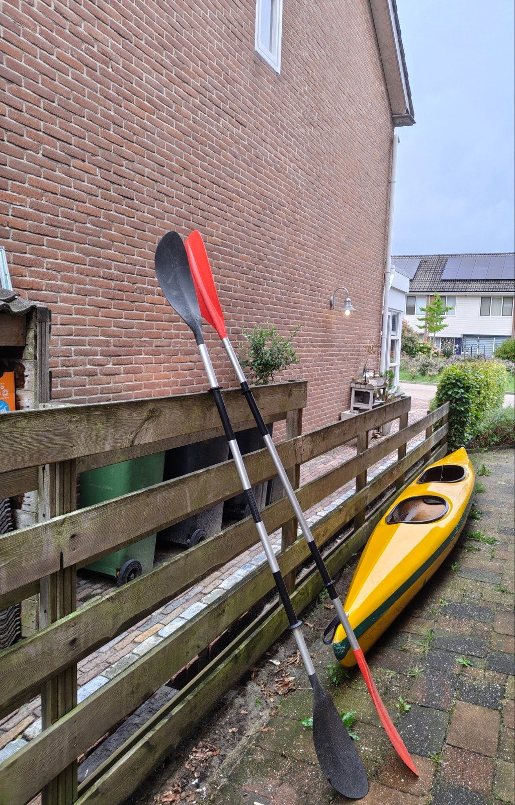 Twee persoons kano met 2 peddels, Ophalen, Gebruikt, 2-persoons