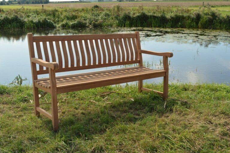 Teakhouten Tuinbank 180cm, Tuin en Terras, Tuinbanken, Ophalen of Verzenden, Nieuw, Teakhout
