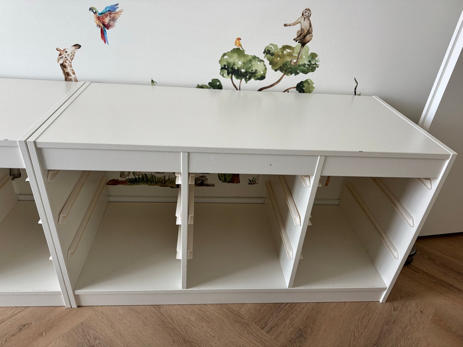 Ikea trofast kast 2 stuks (mag per stuk weg), Gebruikt, Kast, 100 cm of meer, Minder dan 50 cm