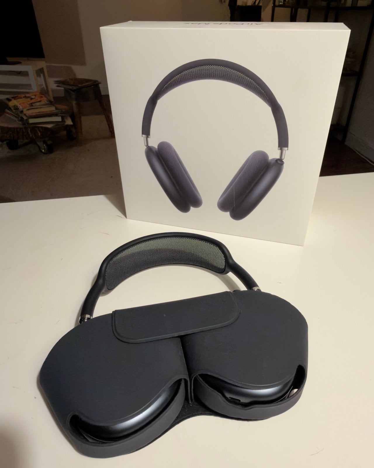 Apple Airpods Max Midnight USB-C (ORGINEEL), Ophalen of Verzenden, Zo goed als nieuw, Overige merken, Draadloos