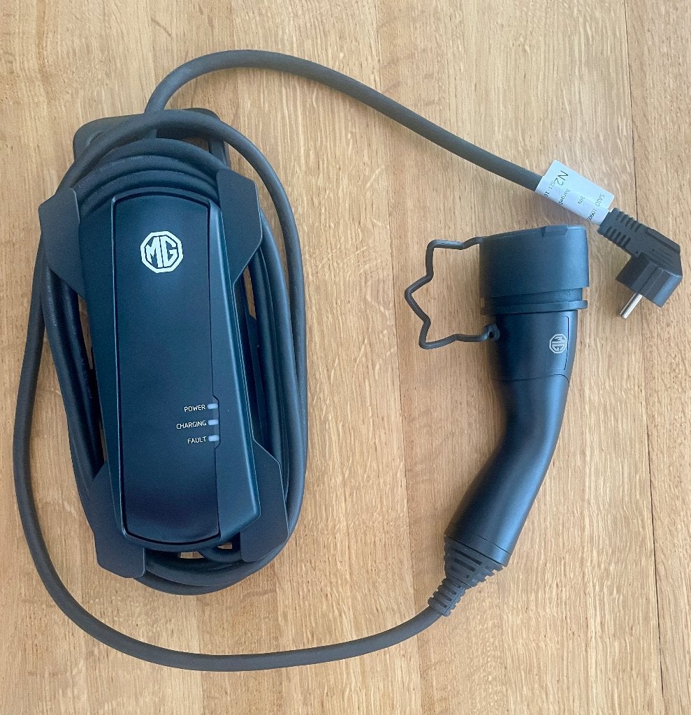 Universele MG EV thuislader Type 2 –10A –2,3 kW plug & play, Ophalen of Verzenden, Nieuw, Laadpaal en Laadkabel