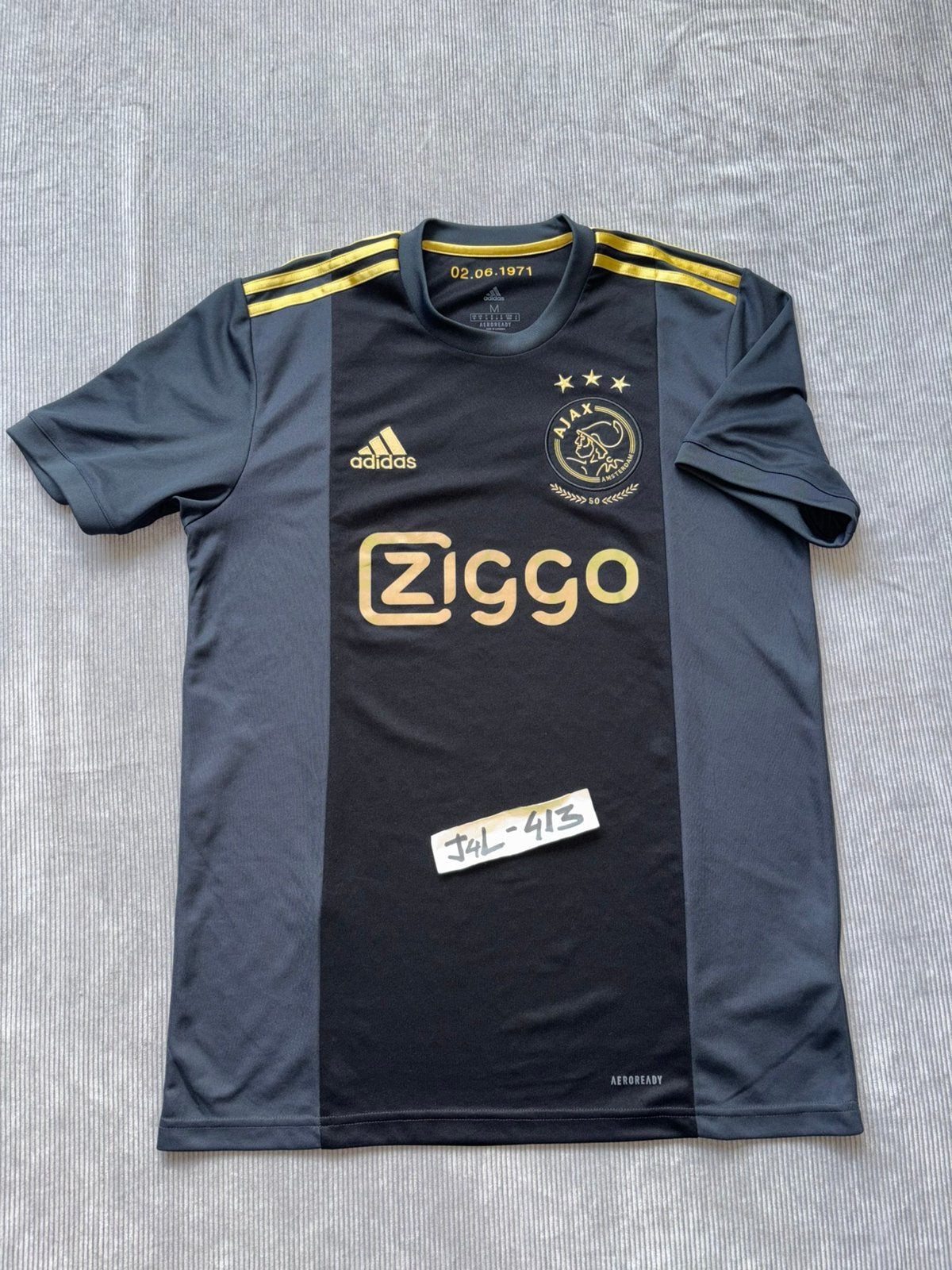 Ajax 3de shirt Adidas 20/21 medium afca fside tdk 34 020, Verzenden, Zo goed als nieuw, Shirt