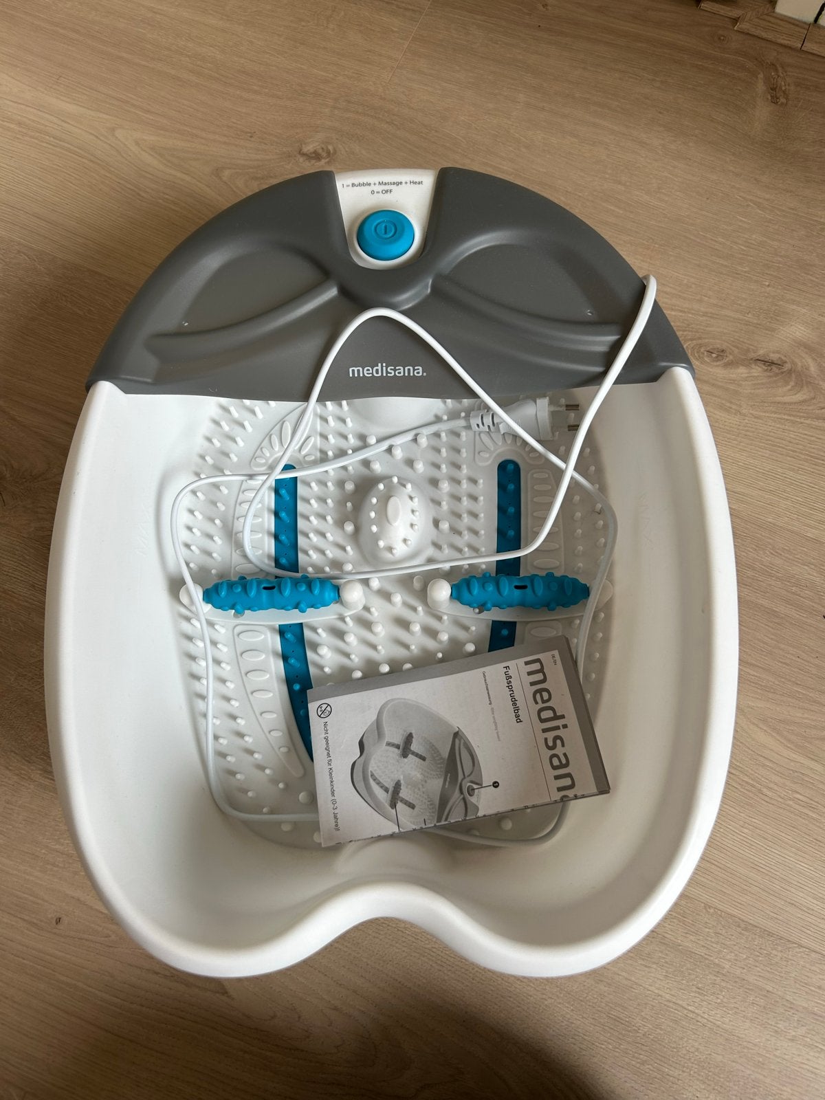 Medisana Voetenbad FS 350 met massagefunctie, Ophalen of Verzenden, Zo goed als nieuw, Hand- en Voetverzorging