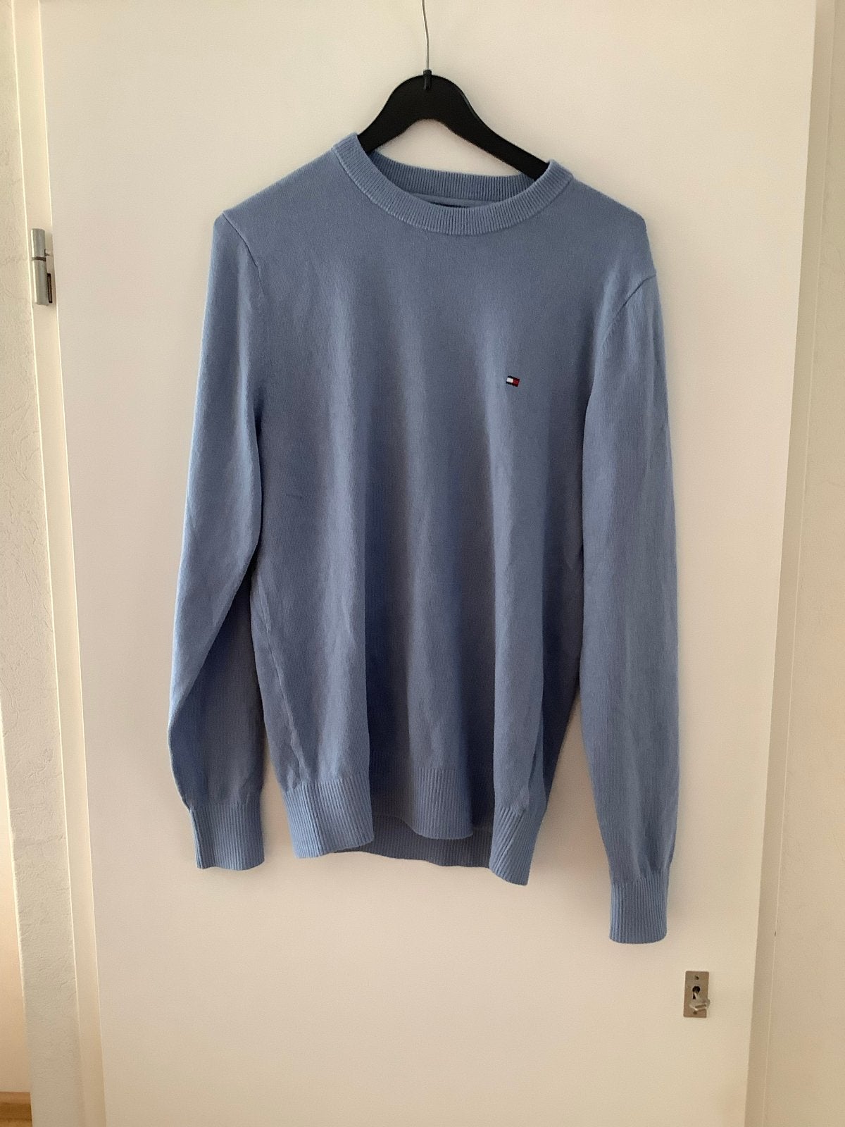 Tommy Hilfiger trui Pima Cotton Blend With Cashmere nieuw, Ophalen of Verzenden, Nieuw, Maat 46 (S) of kleiner, Blauw