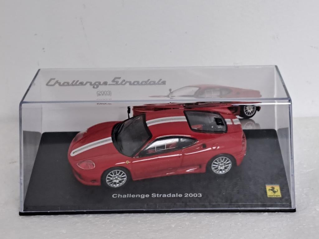 Ferrari 360 Challenge Stradale 2003 Rood 1/43, Ophalen of Verzenden, Zo goed als nieuw, Auto, Overige merken