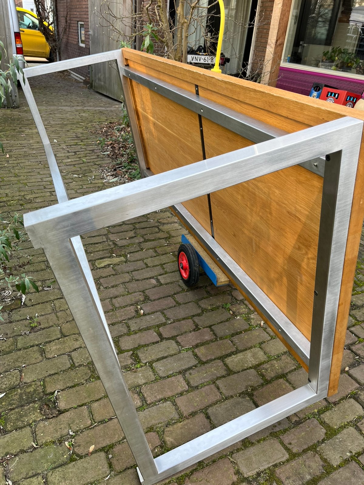 Linteloo Solution Eetkamertafel Han van der Donk, Ophalen, 200 cm of meer, 50 tot 100 cm, Zo goed als nieuw
