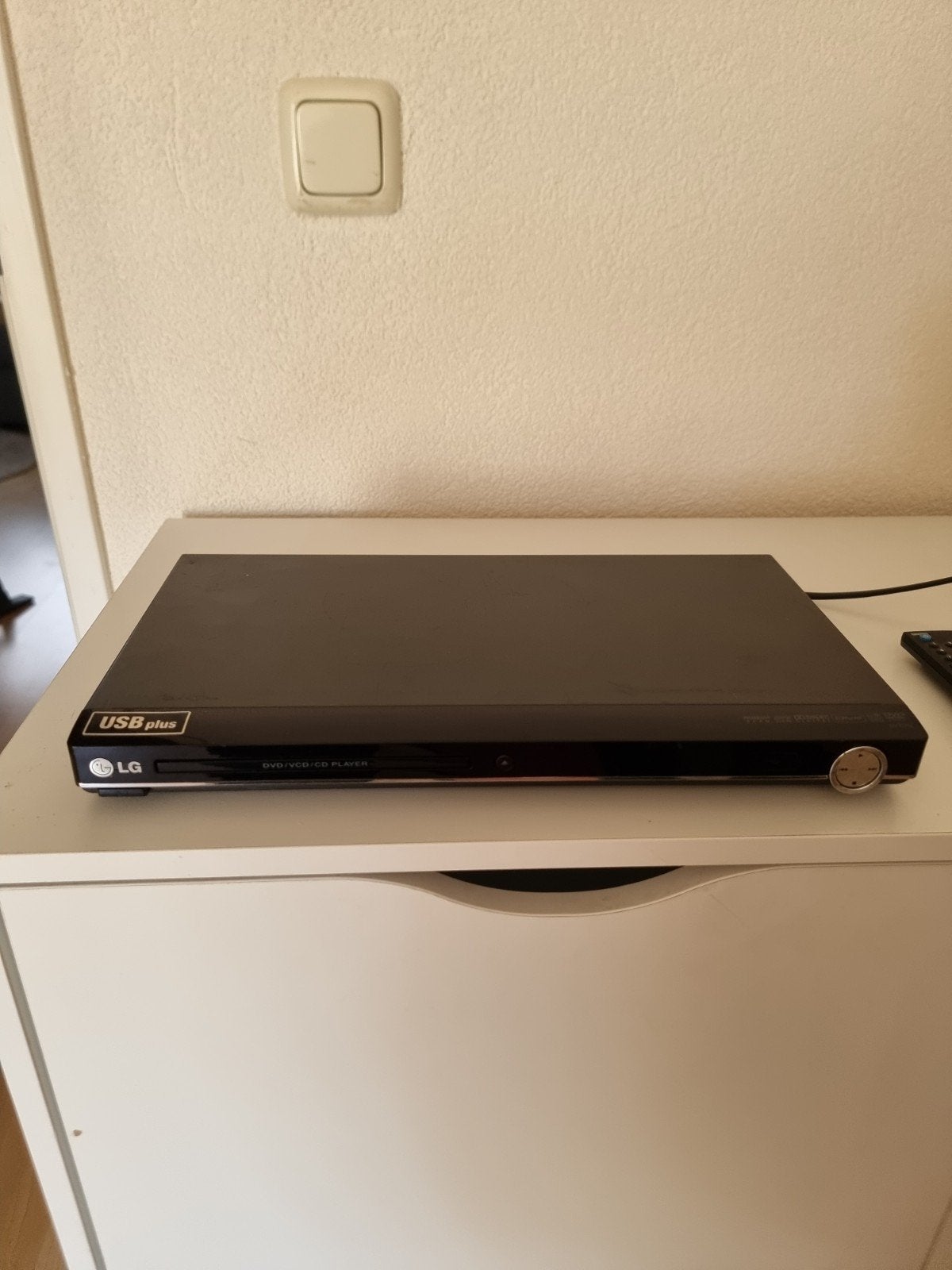 LG DVD/CD-speler met USB Plus en afstandsbediening, Ophalen of Verzenden, Gebruikt, Dvd-speler, LG