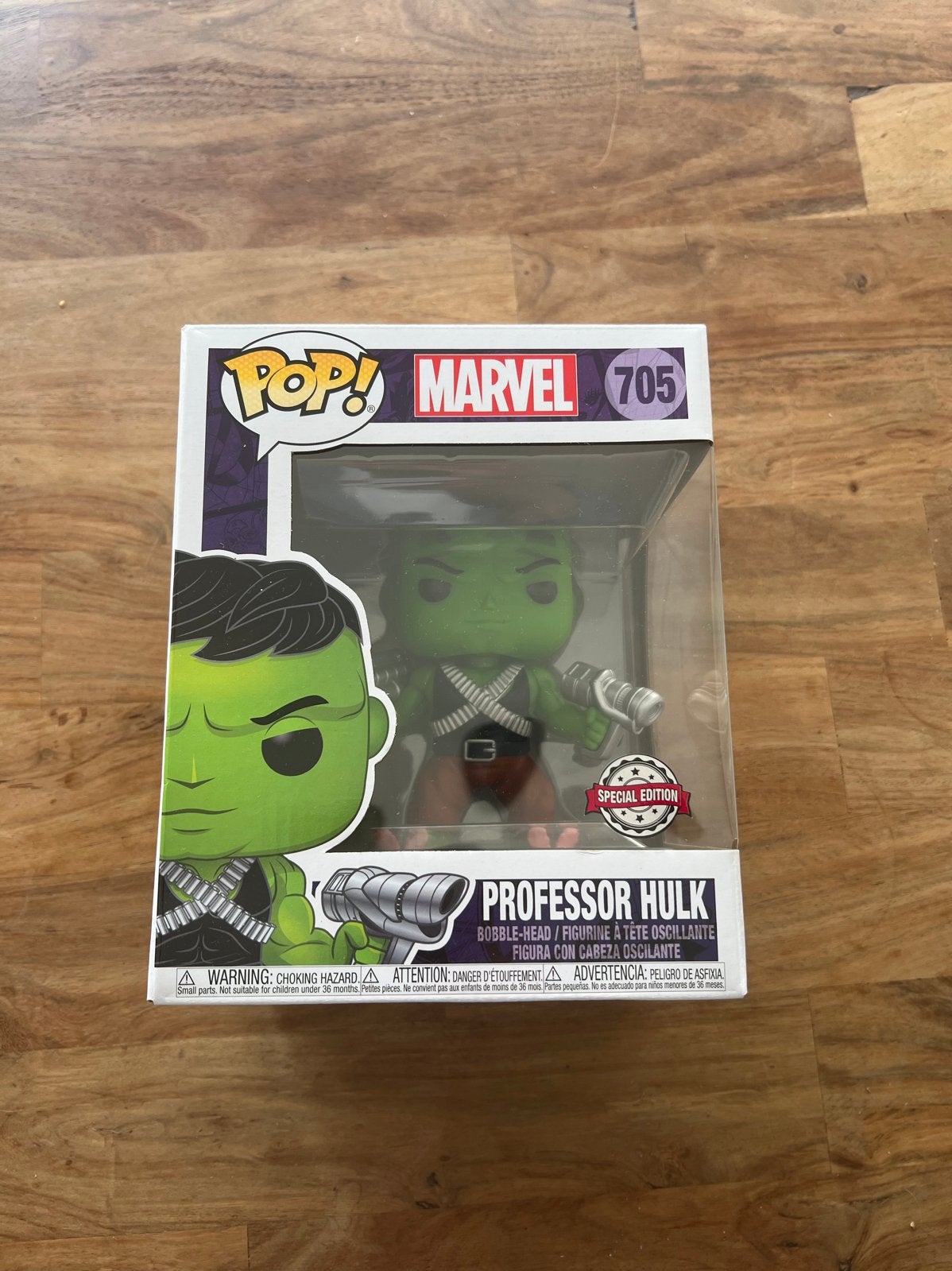 Funko Pop! Marvel Professor Hulk #705 Special Edition, Ophalen of Verzenden, Nieuw