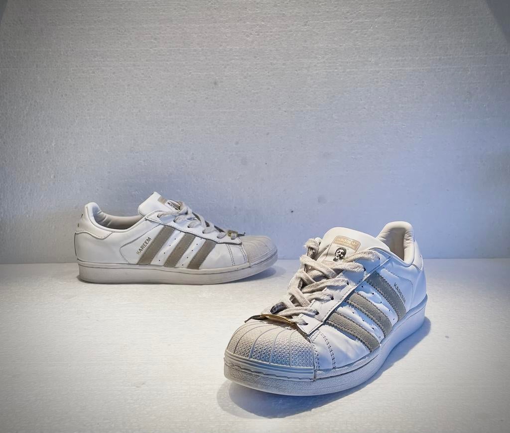 Adidas Superstar Kareem Campbell gympen sneakers wit 39 1/3, Kleding | Dames, Schoenen, Ophalen of Verzenden, Wit, Sneakers of Gympen