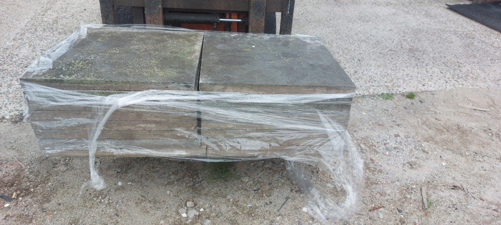Chinees hardsteen terrastegels, 60x60x4 cm 18 stuks, Ophalen, Natuursteen, Terrastegels