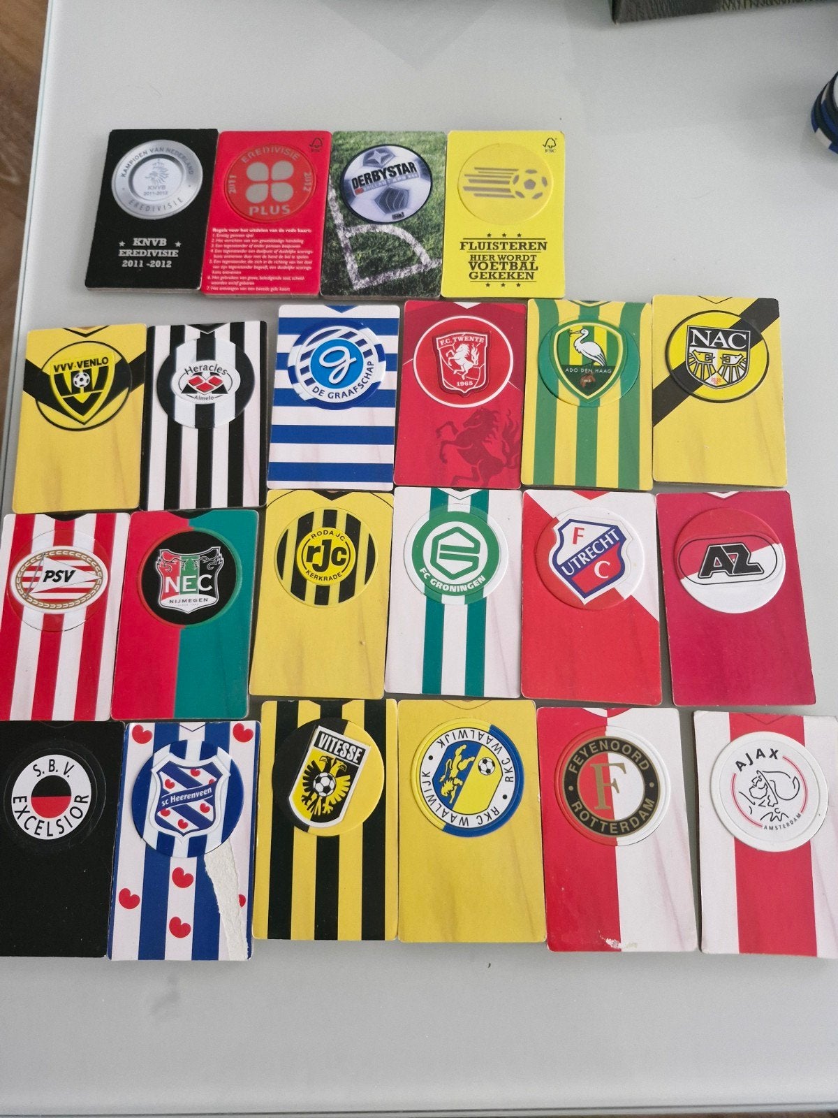 Voetbalmunten Eredivisie clubs - 2011-2012, Ophalen of Verzenden, Gebruikt, Overige binnenlandse clubs, Overige typen