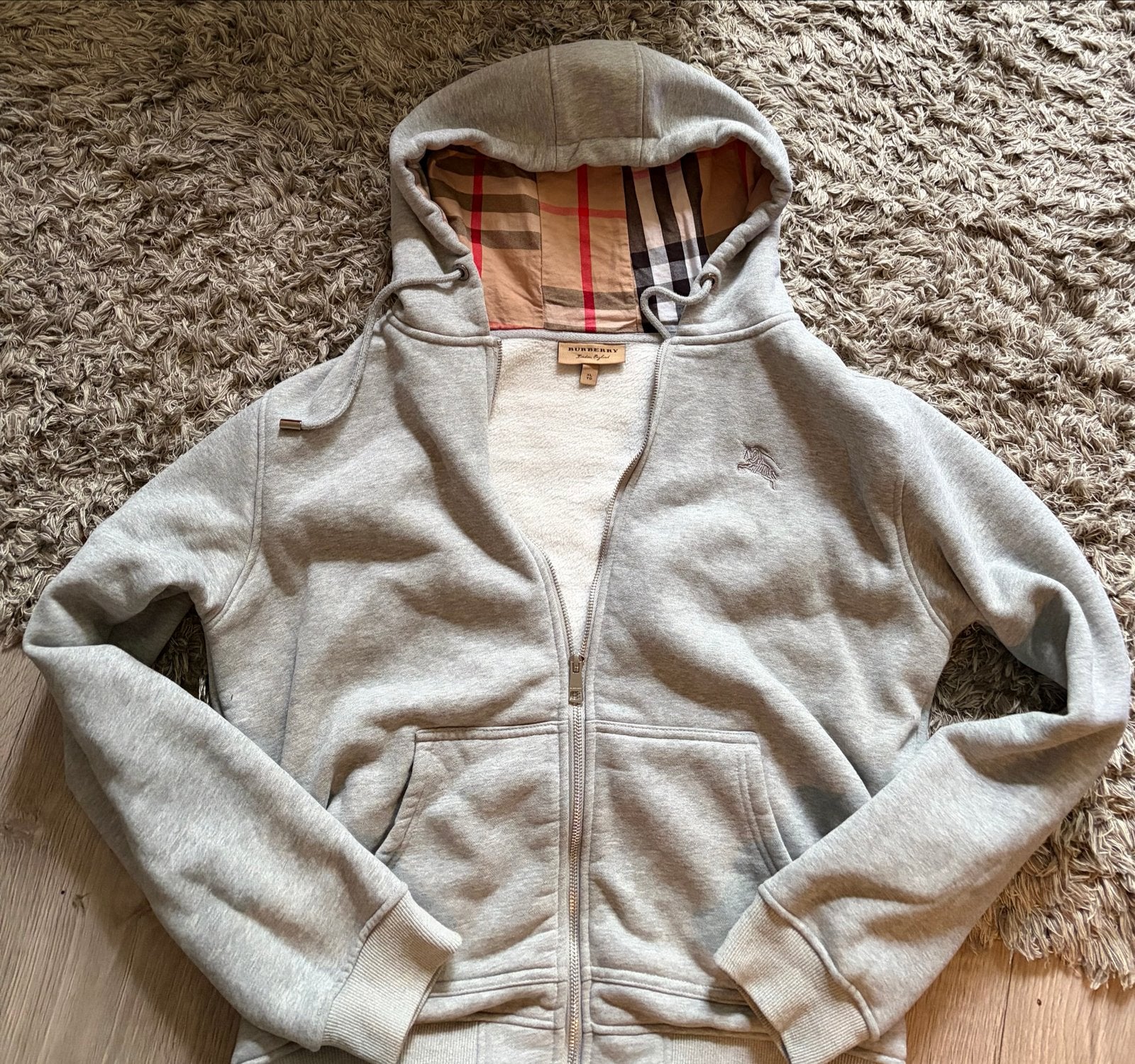 Burberry vest, Kleding | Heren, Truien en Vesten, Ophalen of Verzenden, Zo goed als nieuw, Maat 56/58 (XL), Grijs