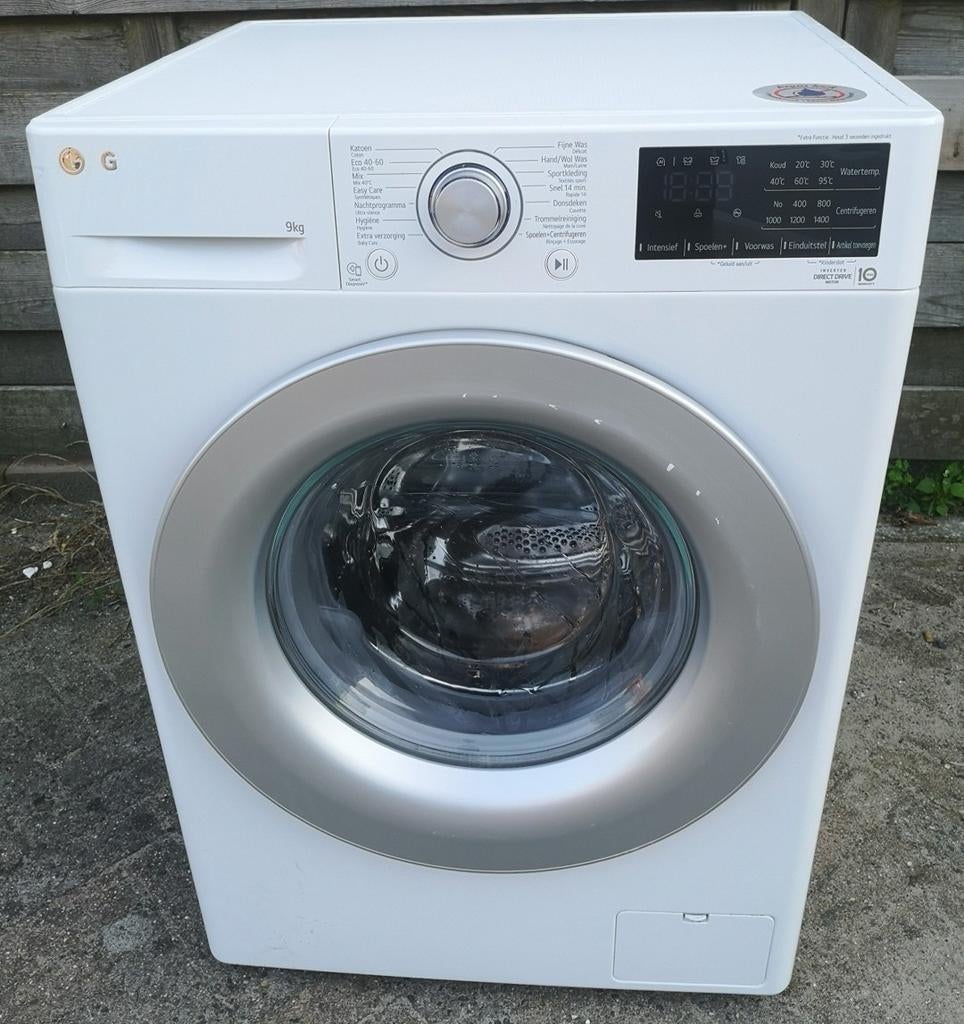 Lg wasauyomaat, 9 kg vulgewicht, Ophalen of Verzenden