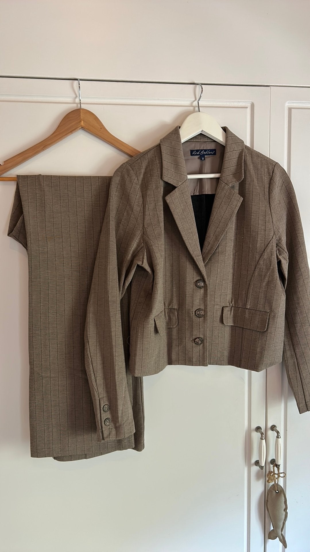 Prachtig pak van Red Button,broek bibette mt 38/32 jasje M., Ophalen of Verzenden, Zo goed als nieuw, Maat 38/40 (M), Overige kleuren