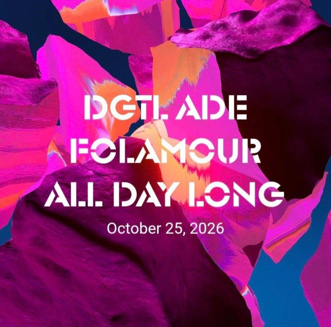 2 kaartjes voor DGTL ADE FOLAMOUR, Twee personen, Oktober