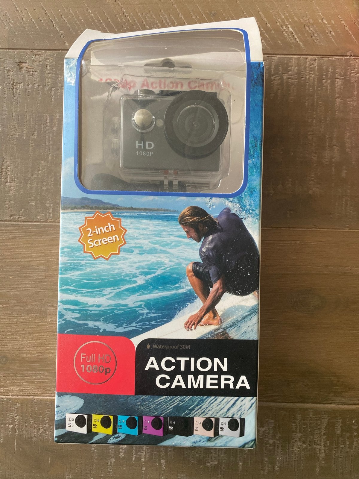 Full HD 1080P Action Camera met 2-inch scherm, Ophalen of Verzenden, Nieuw, Overige merken