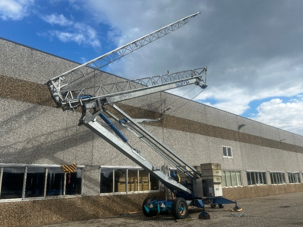 Soima SGH 19x28 – TORENKRAAN compleet met afstandbediening!, Zakelijke goederen, Machines en Bouw | Kranen en Graafmachines, Ophalen of Verzenden